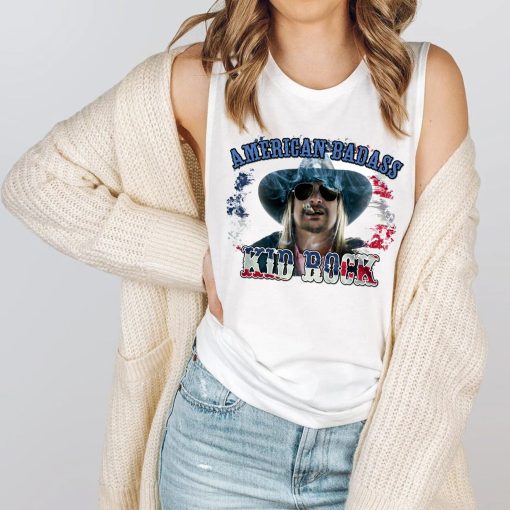 Father's Day Kid Rock Vintage American Flag Kid Rock Legend Shirt