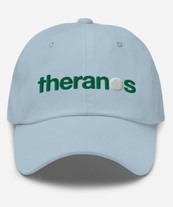 Silicon Valley Bad Blood Entrepreneur Theranos Startup Fraud Logo Hat