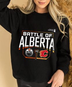 Battle of Alberta Flames vs Oilers 2022 Stanley Cup Playoffs 2022 Shirt
