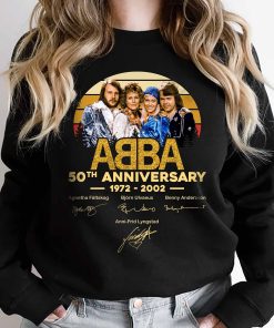 ABBA The Tour 50 Year 1972-2022 50th Anniversary Memories Shirt