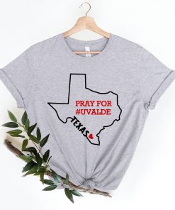 Pray For Uvalde Texas Strong Protect Kids Not Gun Shirt