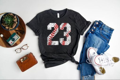 Personalized Baseball Custom BirthdayTee Shirt