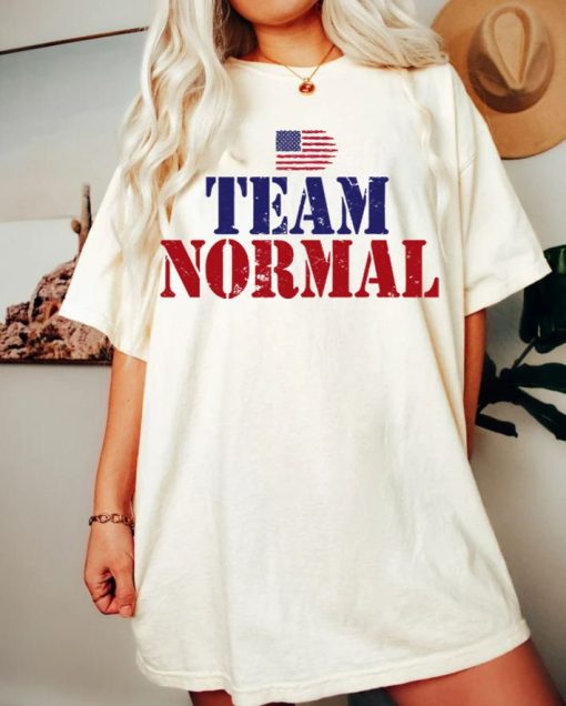 Team Normal American Flag 4th Of July Shirt