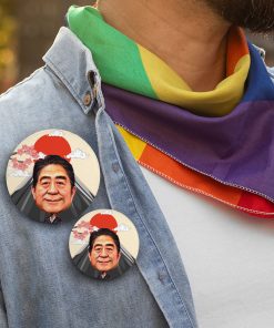 Shinzo Abe Stand with Shinzo Abe Japan Former Prime Pin