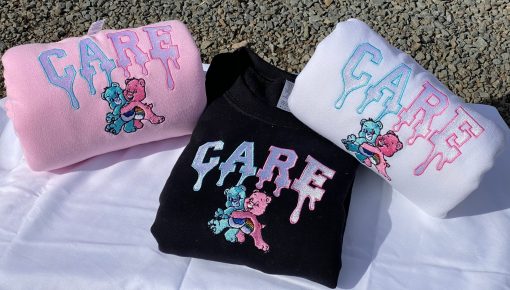 Care Bears Y2k Cute Embroidery Crewneck Sweatshirt