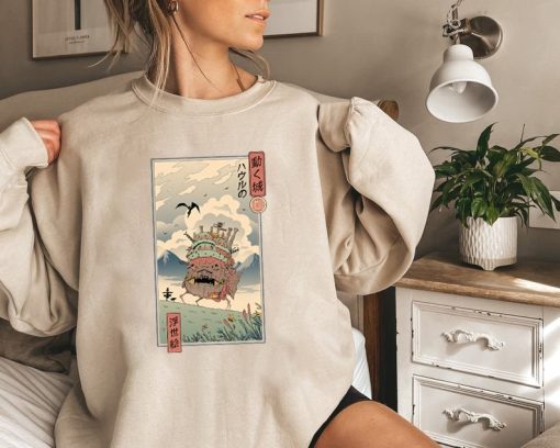 Anime Howl’s Moving Castle Sweatshirt Gift For Otaku Shirt