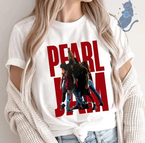 Pearl Jam Rock Band Ten Album Tour 2022 TShirt Teeholly
