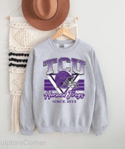 Vintage Texas Christian 1873 Crewneck Sweatshirt Shirt