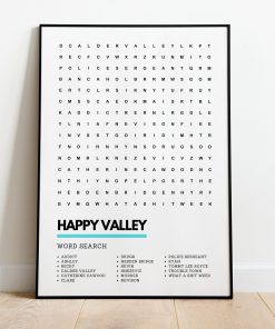 Happy Valley TV Show Catherine Cawood Hebden Bridge Poster