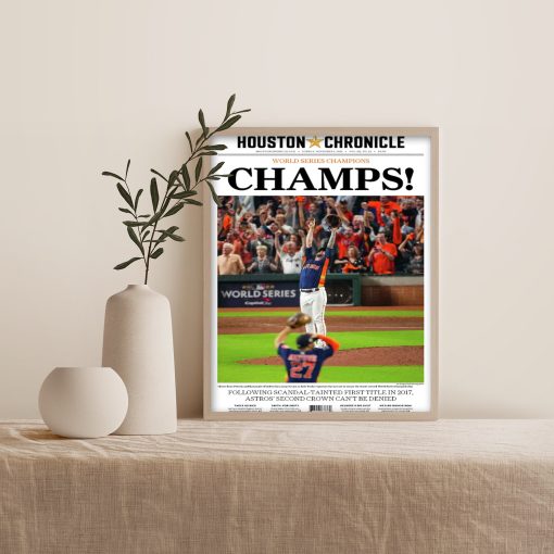 HoustonAstros World Series Champs UnFramed Wall Art