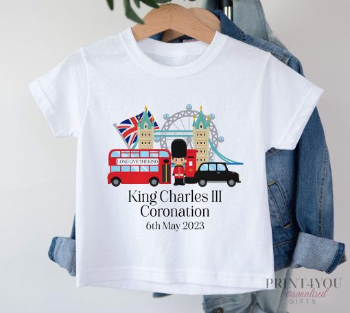 Children’s Coronation  King Charles III Trending T Shirt