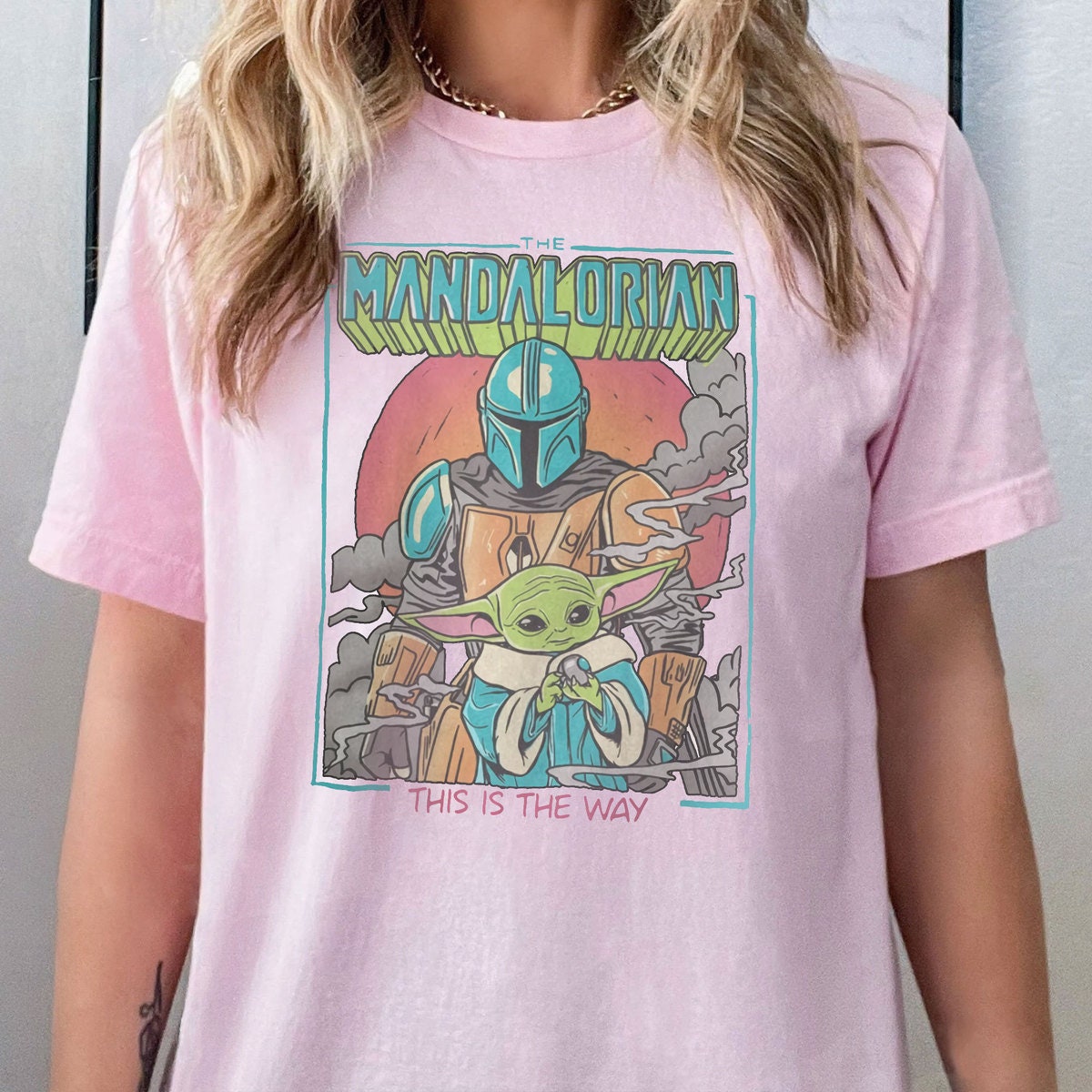 The Mandalorian This Is The Way Baby Yoda Trending T Shirt The Mandalorian This Is The Way Baby Yoda Trending T Shirt