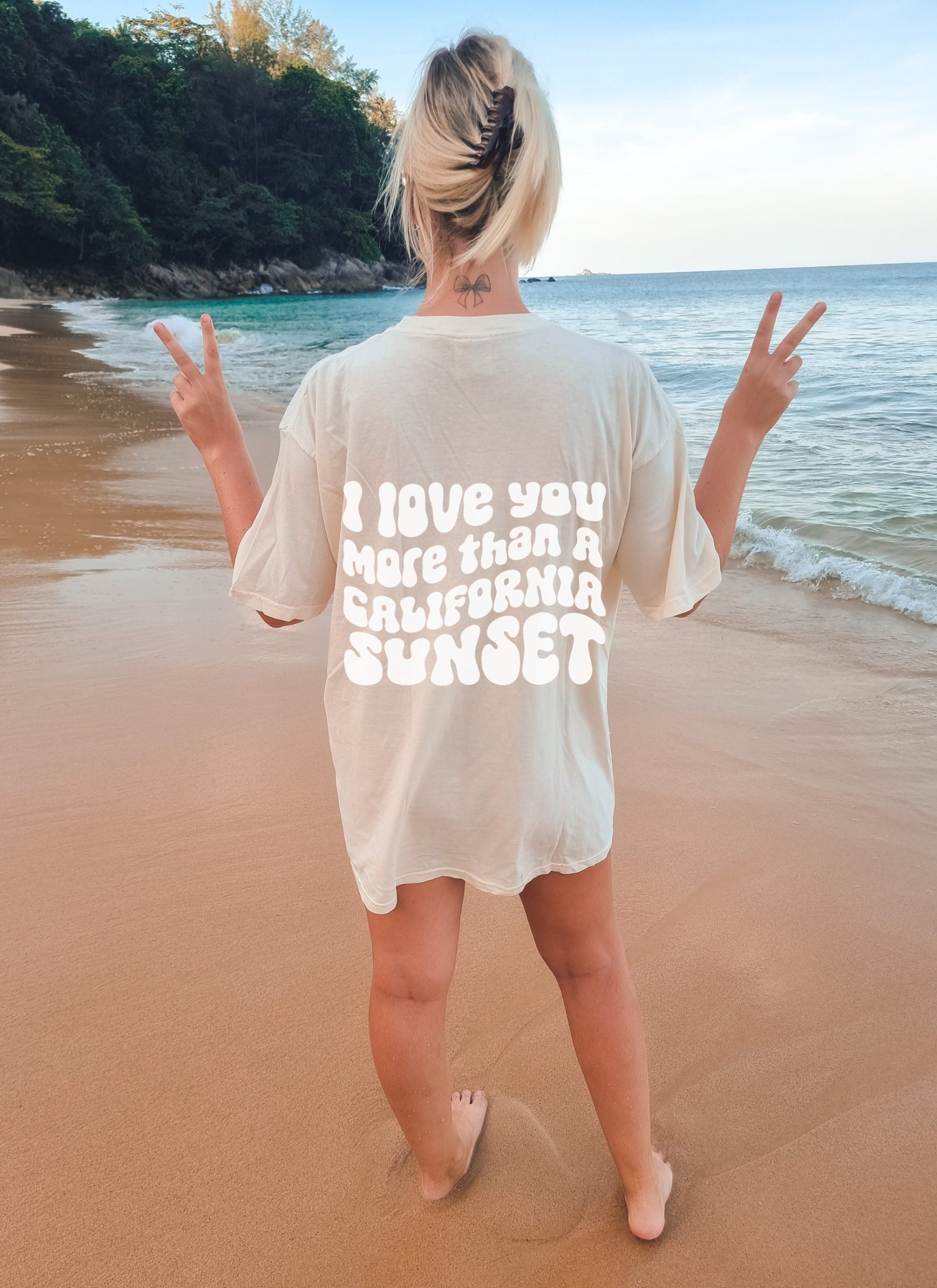 I Love You More Than A California Sunset T Shirt I Love You More Than A California Sunset T Shirt