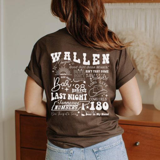 Backside Country Concert Wallen One Thing At A Time Shirt