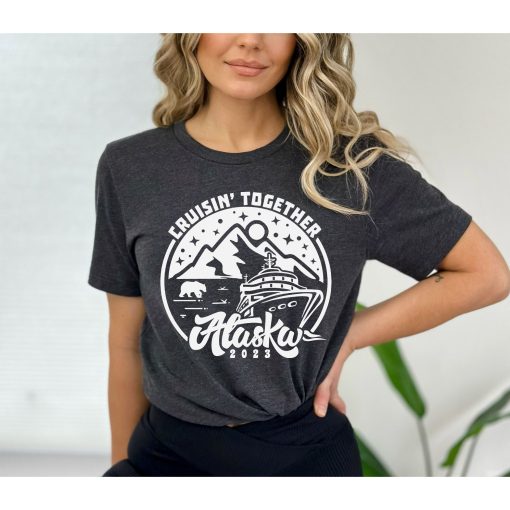 Cruising Together Alaska Family Matching Cruise Crew Shirt