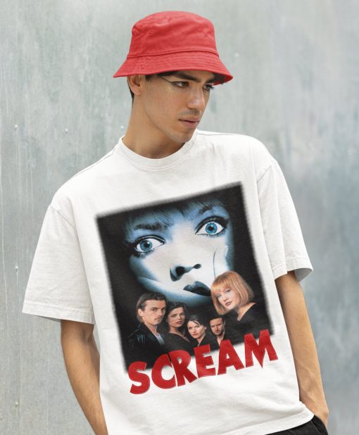 Drew Barrymore Scream 90s Movie T Shirt