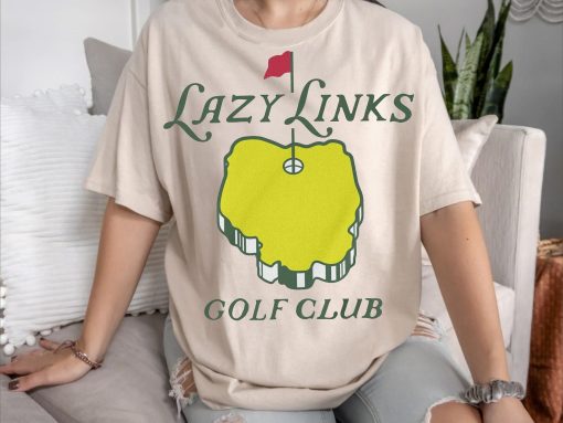 Lazy Links Golf Club Unisex T Shirt