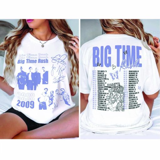 Retro Big Time Rush Cant Get Enough Tour Shirt