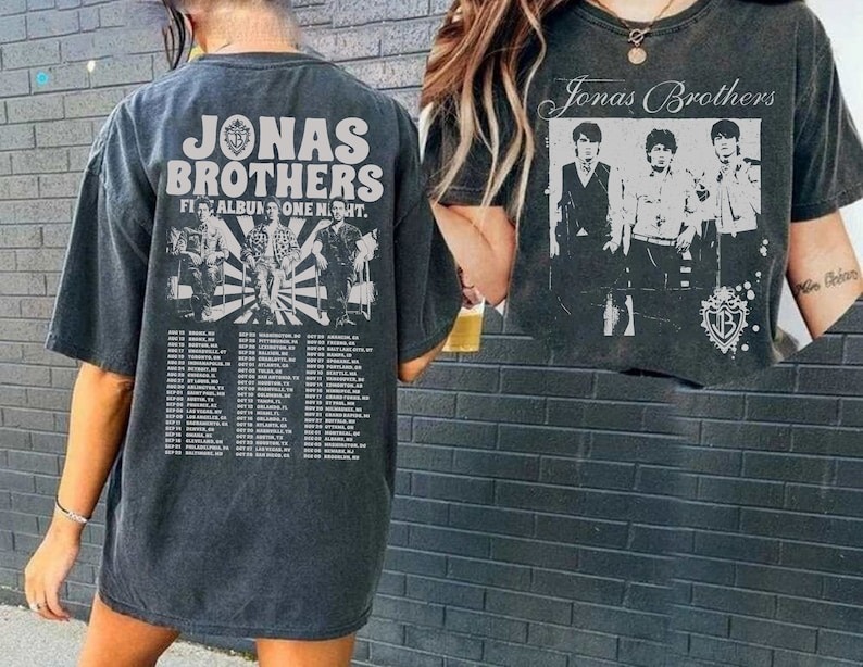 Retro Jonas Brothers Five Albums One Night Vintage Shirt Retro Jonas Brothers Five Albums One Night Vintage Shirt